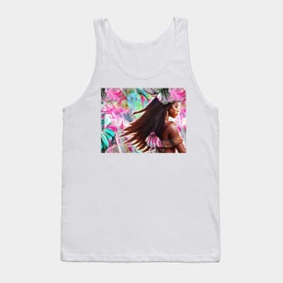 Boho Floral Dreams Tank Top